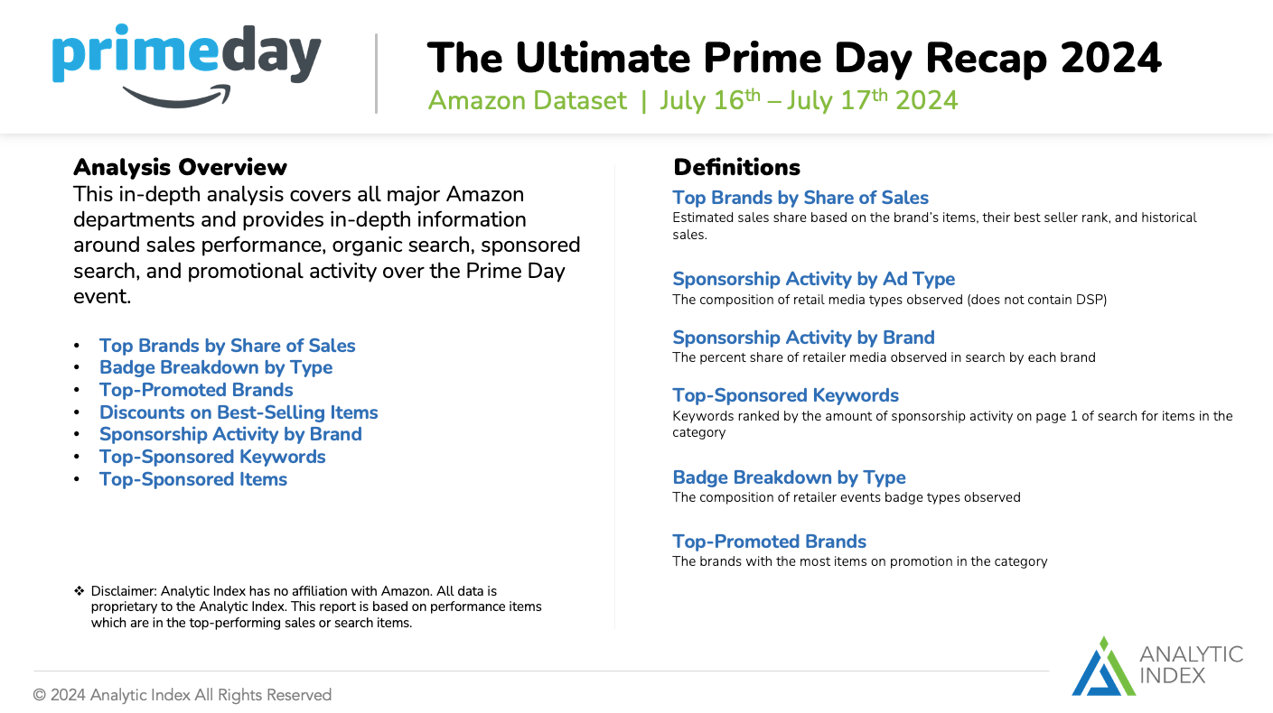 Prime Day Recap Second Page