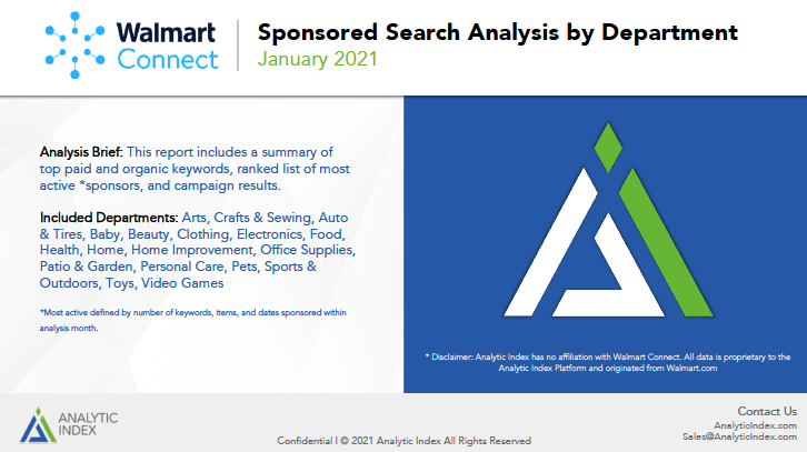 Walmart Sponsored Search Analysis